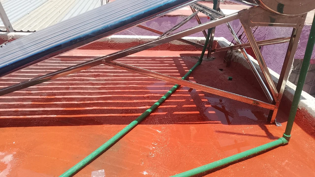 Calentador Solar Azotea
